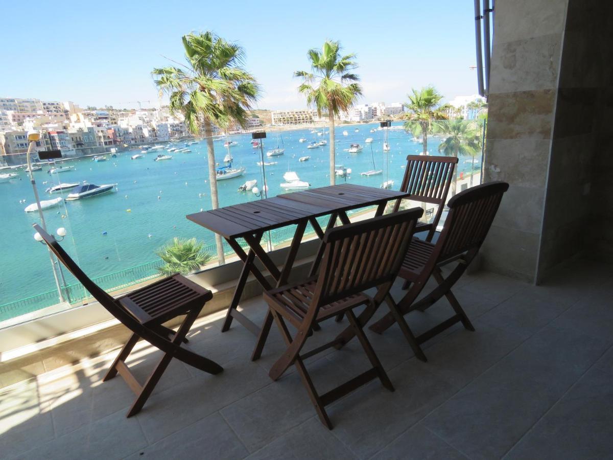 Aquamarine Sea Front Apartments - First Floor Marsaskala Bagian luar foto
