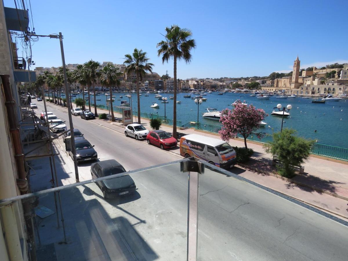 Aquamarine Sea Front Apartments - First Floor Marsaskala Bagian luar foto